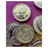 (19) Vintage Presidential "Coins"
