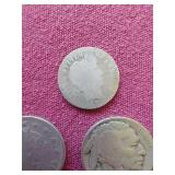 Small U.S. Coins Mixed Lot - Barber, Buffalo, Indian, Wheat, Etc