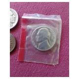 Small U.S. Coins Mixed Lot - Barber, Buffalo, Indian, Wheat, Etc