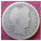 1896-O Barber Quarter