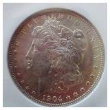 1904-O Morgan Dollar - NGC MS64