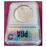 1891 Morgan Dollar - PGA MS63