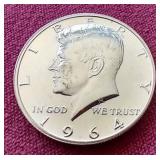 1964 Proof Kennedy Half Dollar