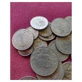 Lot of Mexican Coins
