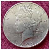 1922 Peace Dollar