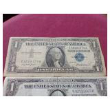 (3) Silver Certificate $1 Notes