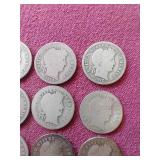 (16) Silver Dimes - Mostly Barber