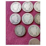 (16) Silver Dimes - Mostly Barber