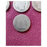 (16) Silver Dimes - Mostly Barber