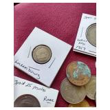 Mixed Lot of Foreign Coins - Includes Third Reich