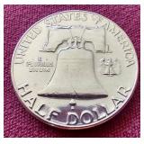 1953 Franklin Proof Half Dollar