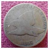 1957 Flying Eagle Penny