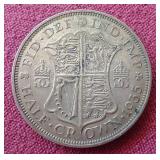 (2) Vintage British Silver Coins