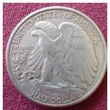 1945 Walking Liberty Half Dollar