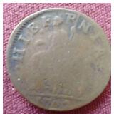 1760 Ireland Half Penny