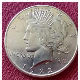 1922 Peace Dollar