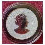 2022 Australian 2 oz Silver Dingo Coin