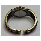 Heidi Daus Art Deco Style Hinged Bangle Watch
