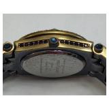 Heidi Daus Art Deco Style Hinged Bangle Watch