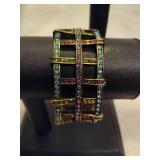 Heidi Daus Art Deco Style Crystal Accented Bracelet