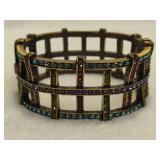 Heidi Daus Art Deco Style Crystal Accented Bracelet