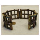 Heidi Daus Art Deco Style Crystal Accented Bracelet