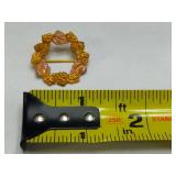 10K Black Hills Gold Grape Wreath Brooch