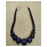 925 Jay King DTR Graduated Blue Lapis Necklace
