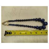 925 Jay King DTR Graduated Blue Lapis Necklace