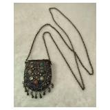 Sajai Tibetian Metal Coin Purse/Bag