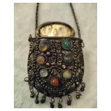 Sajai Tibetian Metal Coin Purse/Bag
