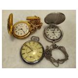Three Pocket Watches