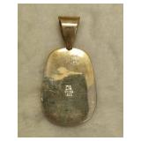 925 Jay King DTR Petrified Wood Mix & Stone Pendant & Cuff Bracelet
