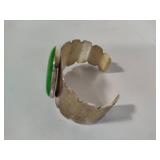 925 Jay King DTR Sterling Silver Green Turquoise Cuff Bracelet
