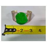 925 Jay King DTR Sterling Silver Green Turquoise Cuff Bracelet