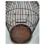 Victorian Ornamental Metal Bird Cage
