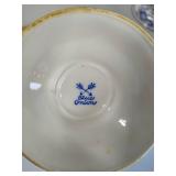 Blue Onion Five Piece Vintage Canister Set