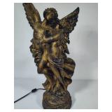Baroque Style Table Lamp with Round Globe