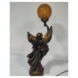 Baroque Style Table Lamp with Round Globe