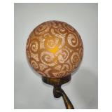 Baroque Style Table Lamp with Round Globe