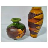 Royal Haeger Earth Wrap Vases