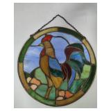 Rooster Stained Glass