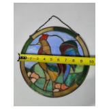 Rooster Stained Glass