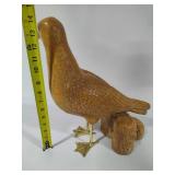Carved Seagull on a Stump