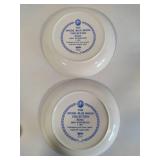 Two Spode Blue Room Collection Plates "Rome"
