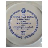 Two Spode Blue Room Collection Plates "Rome"