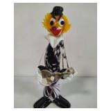 Murano Glass Clown Figurine