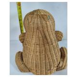 Wicker Frog Storage Basket