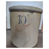 Ten Gallon Red Wing Crock