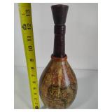 Fausto Corduri Decanter Wrapped Leather w/Map